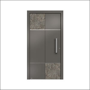 Portoncini d'ingresso in alluminio e legno